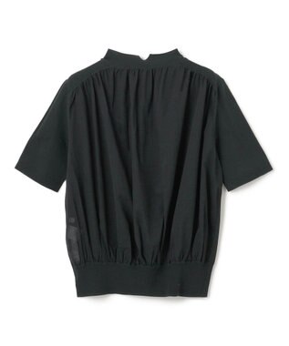 BEIGE， 【洗える】LAURA / 半袖ニット F Green