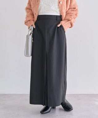 Green Parks ウエストレイヤーボックスプリーツスカート