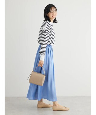 Green Parks ２ｗａｙ　リバーシブルシャイニーチュールスカート Blue