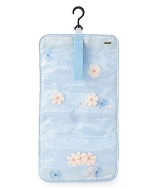 Chacott フラワーリボンロールケース ベビーブルー