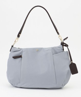 J.PRESS LADIES 【WEB限定カラーあり・2way】 ナイロン ショルダー バッグ ブルー系