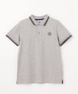 J.PRESS KIDS 【140-170cm】カノコ 半袖ポロシャツ グレー系