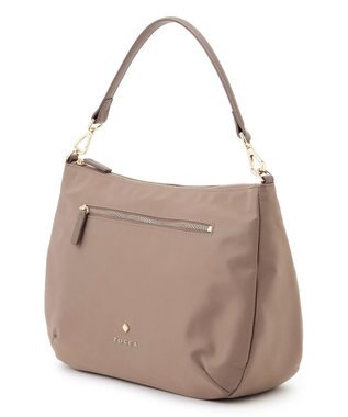 TOCCA CUSHION SILHOUETTE NYLON BAG マルチWAY バッグ ベージュ系