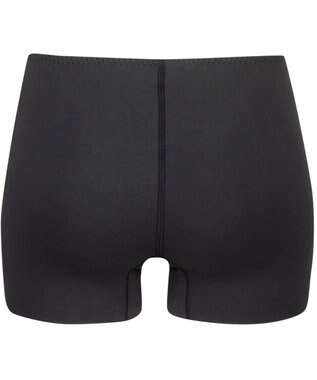 Wing あったかインナーボトム 綿100％(肌側) アウターにひびきにくい 一枚ばき可能 【綿の贅沢 ここちフラット】 1分丈 秋 冬 ER4172 ウイング／ワコール ブラック