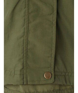 earth music&ecology スタンドフリルミリタリーブルゾン Khaki