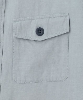 J.PRESS YORK STREET 【UNISEX】リネンCPOジャケット ダルブルー系