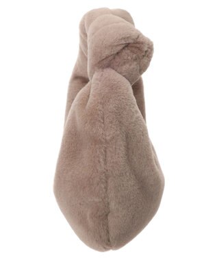 earth music&ecology ワンノットファーバッグ Beige