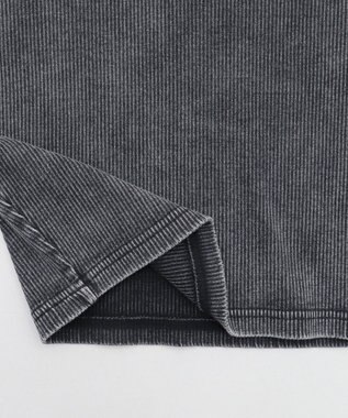 WEGO ヴィンテージウォッシュコンパクトリブT スミクロ