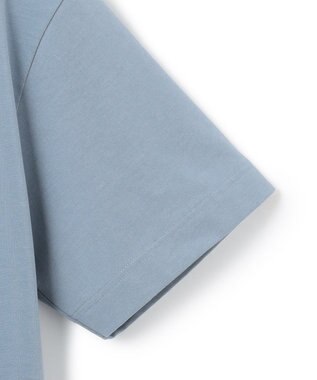 J.PRESS YORK STREET 【UNISEX】ワンポイントプリント Tシャツ ダルブルー系