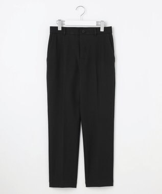 自由区 S 【WEB限定カラーあり・撥水加工・洗える】TRギャバテーパード パンツ [WEB限定]ブラック