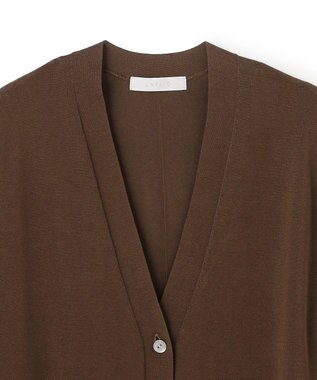 UNFILO L 【WEB限定カラー】イージーカーディガン [WEB限定]ブラウン