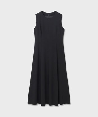 GRACE CONTINENTAL 刺繍カラー付ドレス ブラック