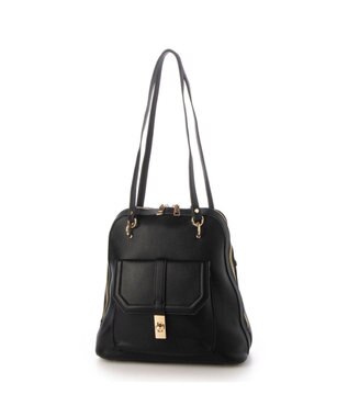 UNBILLION カシュカシュ cachecache / ヒネリディテール2wayリュック ブラック