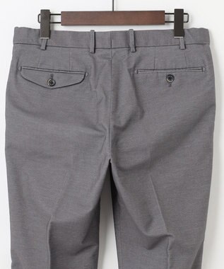 JOSEPH ABBOUD 【ウエストも伸びる!/洗える/速乾/ストレッチ】ハイパワーシャンブレードビー パンツ ライトグレー系