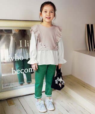 ANY KIDS シェフ パンツ グリーン