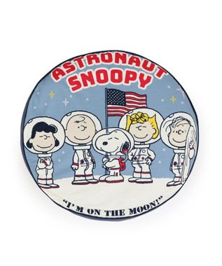 PET PARADISE スヌーピー 丸型 クッション 《アストロノーツ柄》 アストロノーツ柄