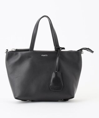 Y'SACCS イザック　イタリアンシープマルチウェイトートバッグ ブラック