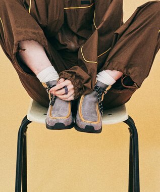 BONTRE 【PRECIEUX JOUET/プレシュウジュエ】モカシンスニーカブーツ ベージュ