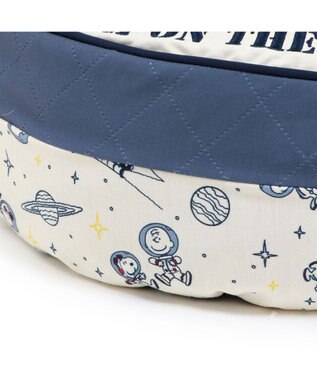 PET PARADISE スヌーピー 丸型 クッション 《アストロノーツ柄》 アストロノーツ柄