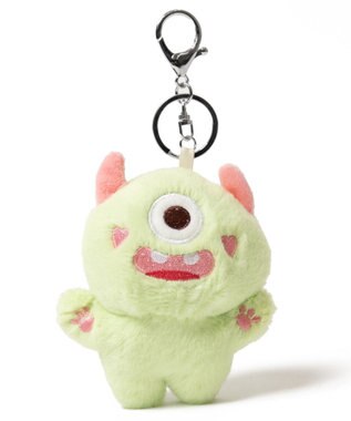 WEGO ハッピーモンスターぬいぐるみキーホルダー グリーン