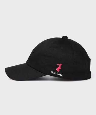 Paul Smith ラビットエンブロイダリー キャップ ブラック