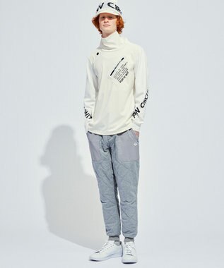 PW CIRCULUS 【裏地付き/防寒】【MEN】キルティングパンツ グレー系