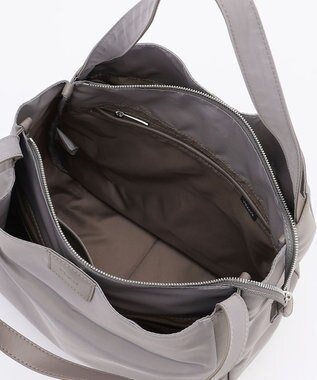 Y'SACCS スクエアすっきりトート Mサイズ グレージュ