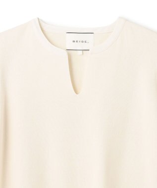 BEIGE， MONSTERA / ニットトップス Ecru