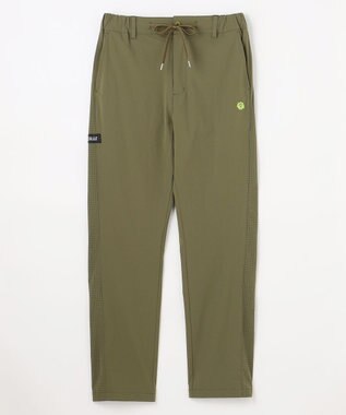 PW CIRCULUS 【MEN】サイドパンチング テーパードパンツ ゴルフ カーキ系