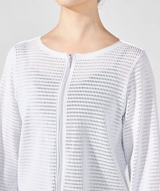 Chacott メッシュニットジャケット アイリス