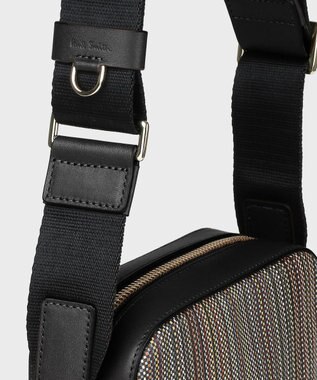 Paul Smith コーテッドキャンバス ショルダーバッグ ブラック