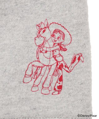 Green Parks トイストーリー／スウェット風ロゴＴシャツ Gray Mixture