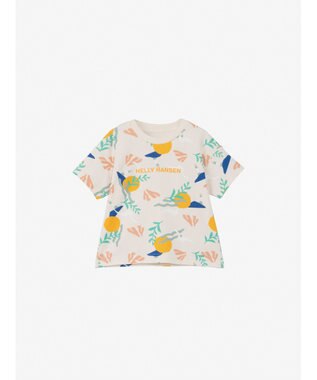 HELLY HANSEN 【キッズ・抗菌防臭・記名ラベル付】ショートスリーブグラフィックプリントティー