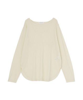 AMERICAN HOLIC ラウンドカットシアープルオーバー Light Yellow