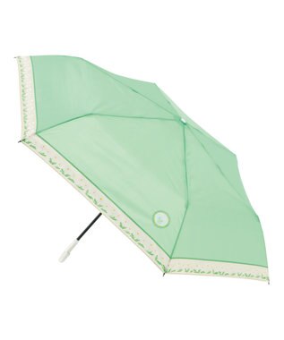 MOONBAT アデリアレトロ×estaa 折りたたみ傘 野ばな グリーン