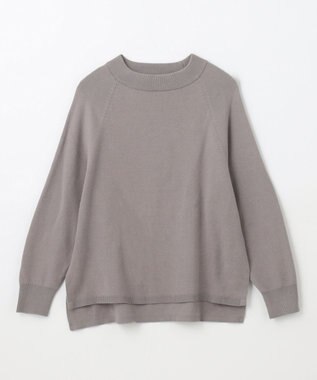 ANY 【洗濯機可能】しあわせタッチニットプルオーバー グレージュ