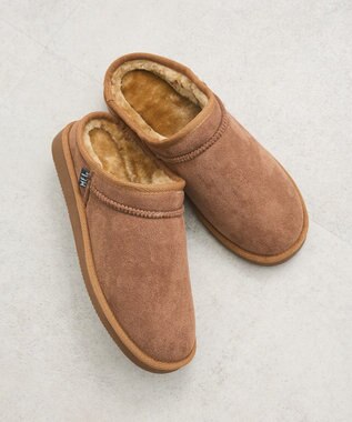 Green Parks ●ＭＥＩ　フェイクスエードモックシューズ Camel