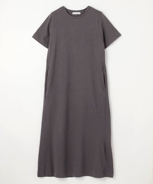 ANY L 【洗濯機可】Ａラインフレア ワンピース チャコール