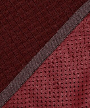 JOSEPH ABBOUD MOUNTAIN 【UNISEX】ポーラテックブロックフリース ベスト ワイン系