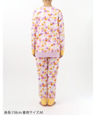 tsumori chisato SLEEP ツモリチサト パジャマ 長袖 長ズボン ルームウェア 綿100%(本体) 接結天竺素材 上下セット かぶりタイプ tsumori chisato SLEEP UDX551 /ワコール ピンク