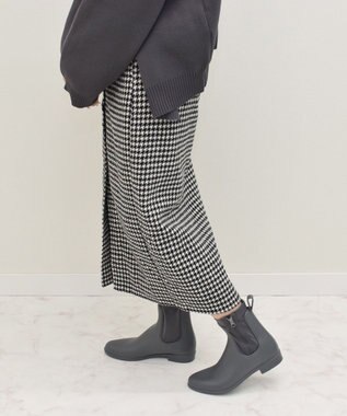 Bridget Birkin 【Bridget Birkin】サイドジップレインブーツ グレー