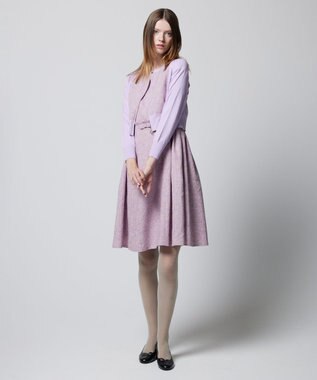 TOCCA 【洗える】PINK BASKET KNIT カーディガン ライラック系