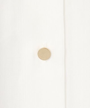 BEIGE， PAULINE / リネンヴィスコースオーバーサイズロングシャツ White