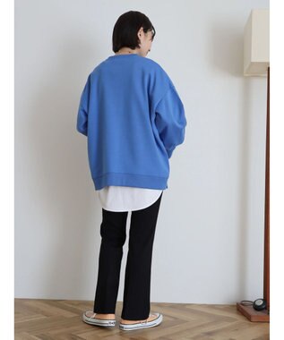 AMERICAN HOLIC 美・美・美　ポンチフレアパンツ Black