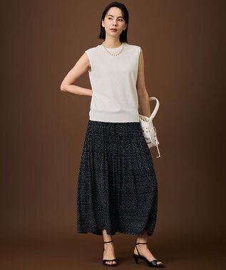 自由区 【人気素材・NEWアイテム・アンサンブル対応】ファンクショナルノースリーブ カットソー オフ