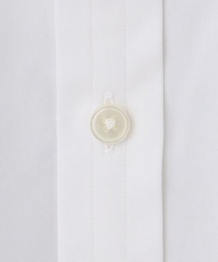 GOTAIRIKU 【形態安定/コンバーチブルカフス仕様】PREMIUMPLEATS_レギュラーカラー 通年ドレスシャツ ホワイト系
