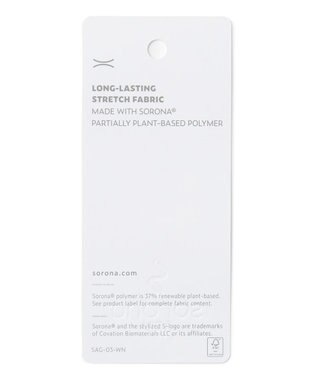 ANY L 【吸水速乾/UVケア】ミニサッカーコンビ袖ボリュームカットソー ネイビー