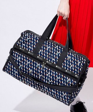 Deluxe Lg Weekender ピーナッツジオメトリック Lesportsac ファッション通販 公式通販 オンワード クローゼット
