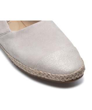 REGAL FOOT COMMUNITY 【リーガルレディース】F88R エスパドリーユ調スリッポン フラットシューズ ベージュ