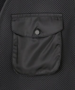 23区GOLF 【UNISEX】ペルチェベスト　モバイルバッテリーで操作する３つの冷却装置付き　夏のアウトドアにおすすめ ブラック系